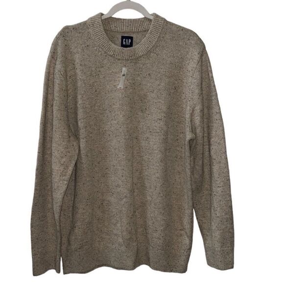 Gap Tan Crew Neck Wool Blend
Sweater(Size Large) - Picture 1 of 6